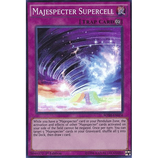 Majespecter Supercell - BOSH-EN074 - Super Rare 