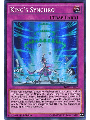 King's Synchro - INOV-EN067 - Super Rare