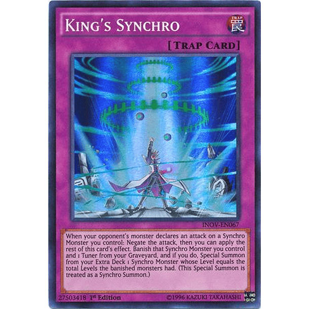 King's Synchro - INOV-EN067 - Super Rare