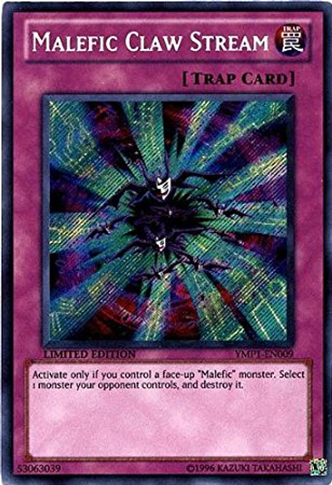 Malefic Claw Stream - YMP1-EN009 - Secret Rare