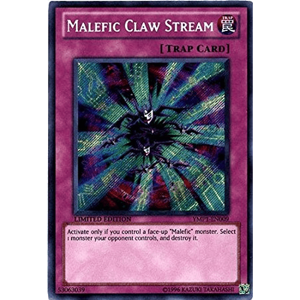 Malefic Claw Stream - YMP1-EN009 - Secret Rare
