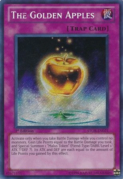 The Golden Apples - STOR-EN071 - Secret Rare