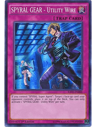 SPYRAL GEAR - Utility Wire - RATE-EN088 - Super Rare