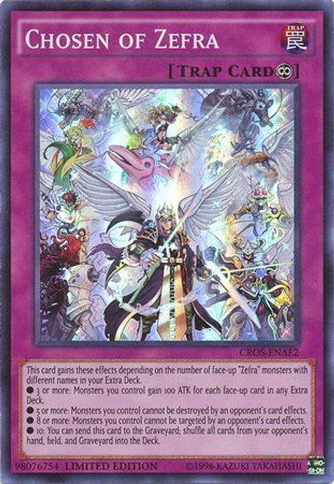 Chosen of Zefra - CROS-ENAE2 - Super Rare Limited