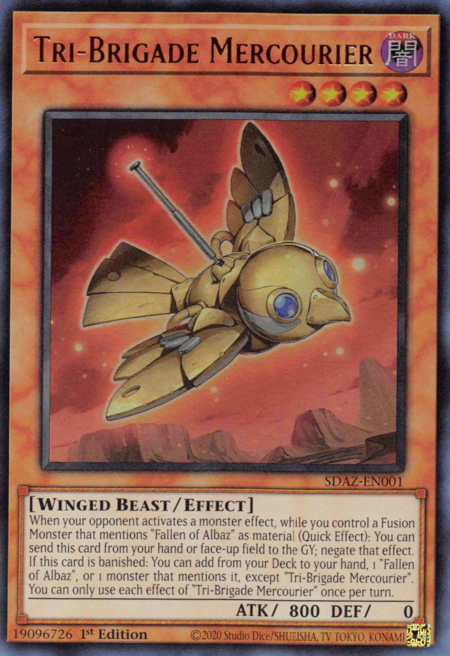 Tri-Brigade Mercourier - SDAZ-EN001 - Ultra Rare 1
