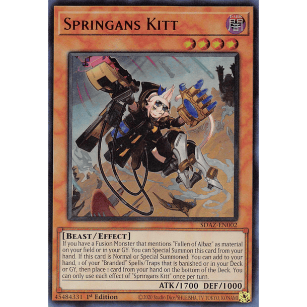 Springans Kitt - SDAZ-EN002 - Ultra Rare