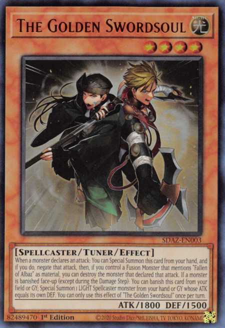 The Golden Swordsoul - SDAZ-EN003 - Ultra Rare 1