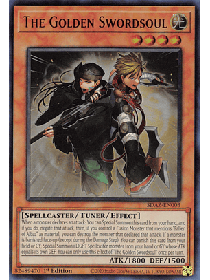 The Golden Swordsoul - SDAZ-EN003 - Ultra Rare