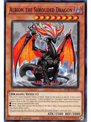 Albion the Shrouded Dragon - SDAZ-EN005 - Common 