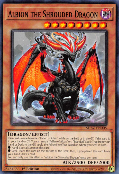 Albion the Shrouded Dragon - SDAZ-EN005 - Common 