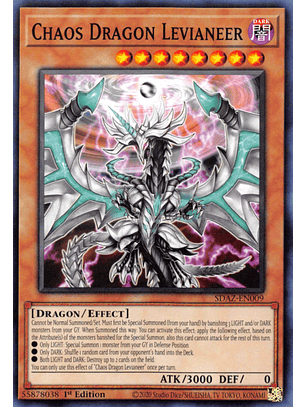 Chaos Dragon Levianeer - SDAZ-EN009 - Common 