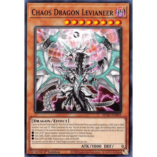 Chaos Dragon Levianeer - SDAZ-EN009 - Common 