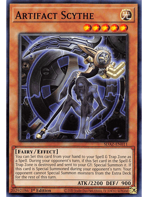 Artifact Scythe - SDAZ-EN011 - Common 