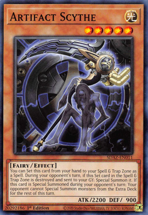 Artifact Scythe - SDAZ-EN011 - Common 