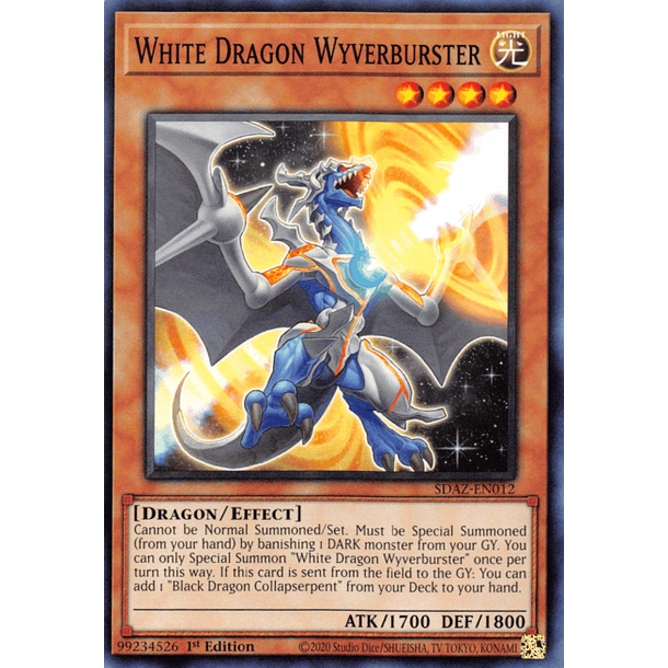 White Dragon Wyverburster - SDAZ-EN012 - Common 