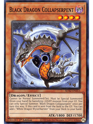 Black Dragon Collapserpent - SDAZ-EN013 - Common 