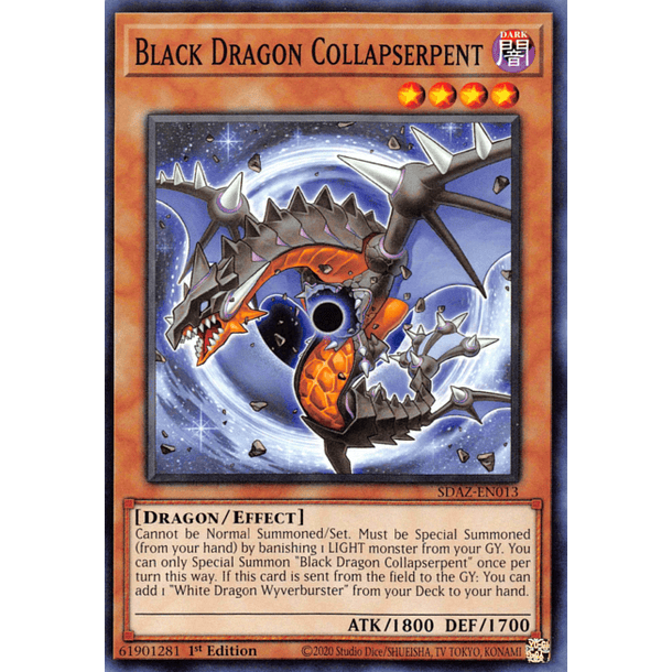 Black Dragon Collapserpent - SDAZ-EN013 - Common 