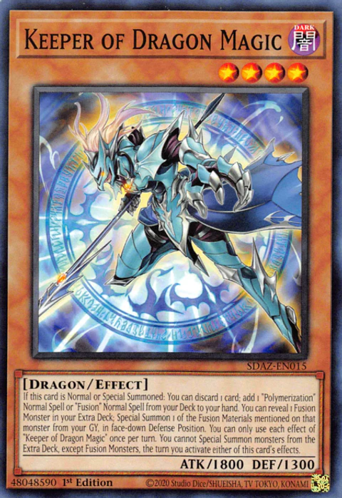 Keeper of Dragon Magic - SDAZ-EN015 - Common 