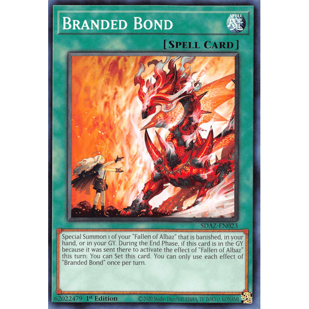 Branded Bond - SDAZ-EN023 - Common 