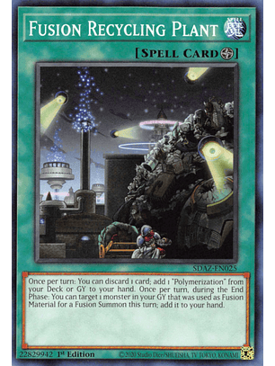 Fusion Recycling Plant - SDAZ-EN025 - Common 