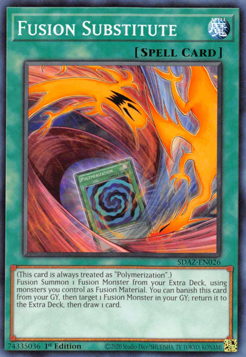 Fusion Substitute - SDAZ-EN026 - Common 