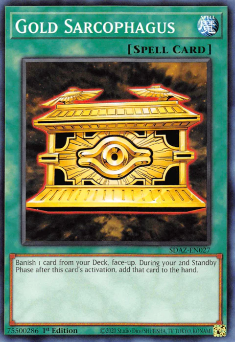 Gold Sarcophagus - SDAZ-EN027 - Common 