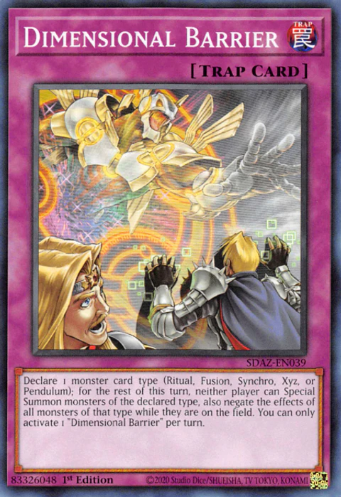 Dimensional Barrier - SDAZ-EN039 - Common 