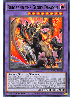 Brigrand the Glory Dragon - SDAZ-EN044 - Common 