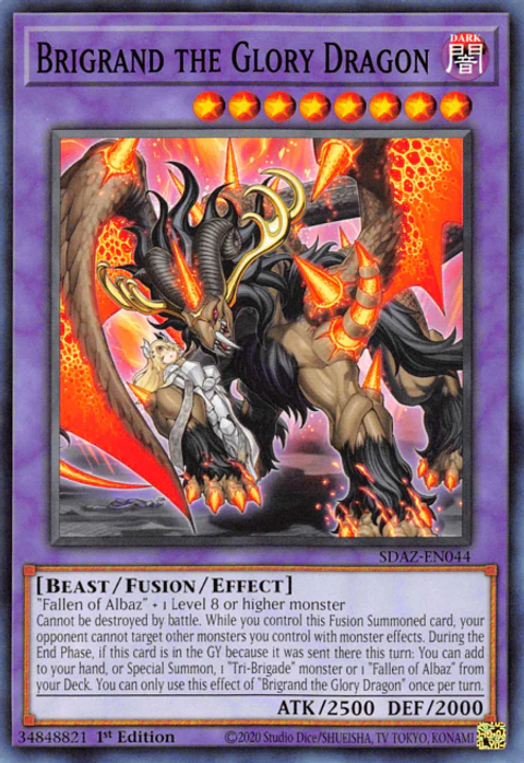 Brigrand the Glory Dragon - SDAZ-EN044 - Common 