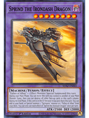 Sprind the Irondash Dragon - SDAZ-EN045 - Common