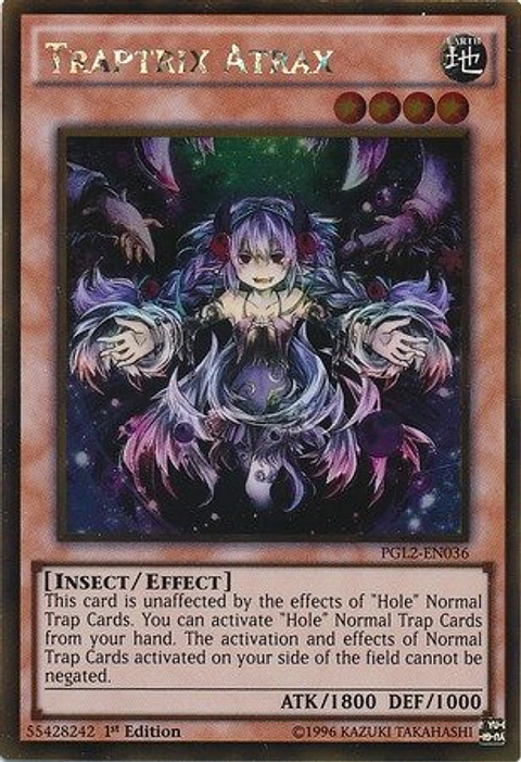 Traptrix Atrax - PGL2-EN036 - Gold Rare (Aleman)