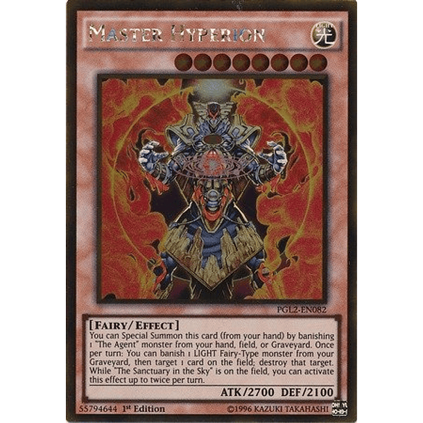 Master Hyperion - PGL2-EN082 - Gold Rare