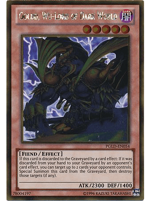 Goldd, Wu-Lord of Dark World - PGLD-EN054 - Gold Rare