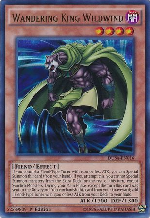 Wandering King Wildwind - DUSA-EN016 - Ultra Rare  1