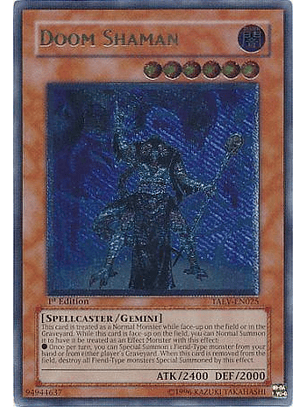 Ultimate Rare - Doom Shaman - TAEV-EN025