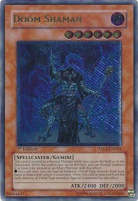 Ultimate Rare - Doom Shaman - TAEV-EN025
