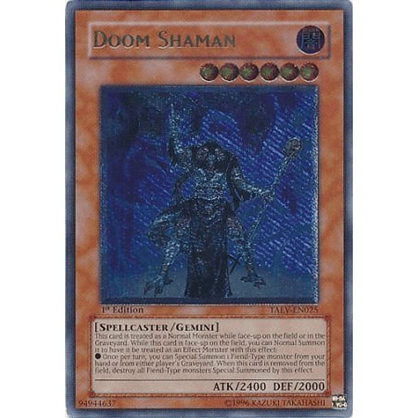Ultimate Rare - Doom Shaman - TAEV-EN025
