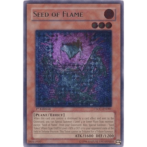 Ultimate Rare - Seed of Flame - CSOC-EN081