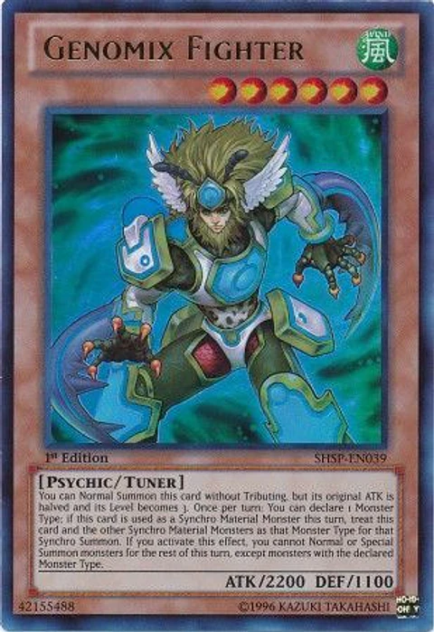 Genomix Fighter - SHSP-EN039 - Ultra Rare