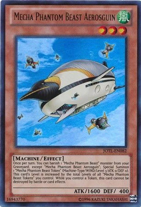 Mecha Phantom Beast Aerosguin - JOTL-EN082 - Ultra Rare