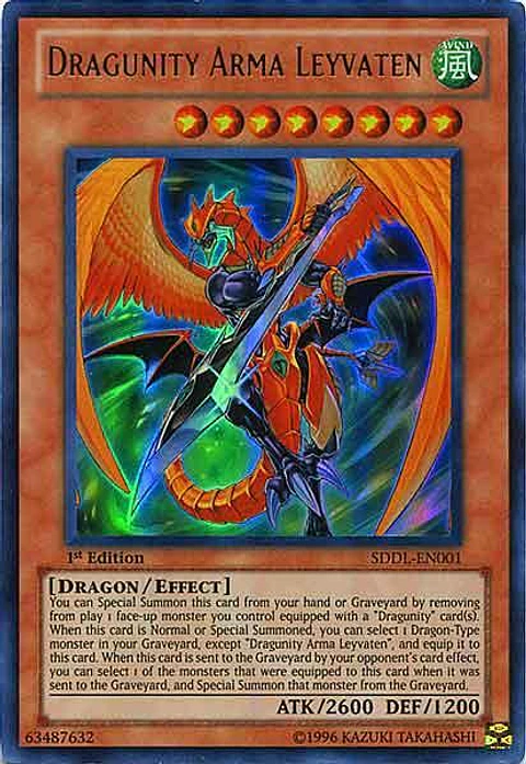Dragunity Arma Leyvaten - SDDL-EN001 - Ultra Rare