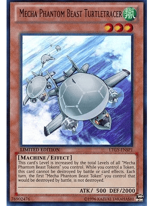 Mecha Phantom Beast Turtletracer - LTGY-ENSP1 - Ultra Rare Limited Edition (español)