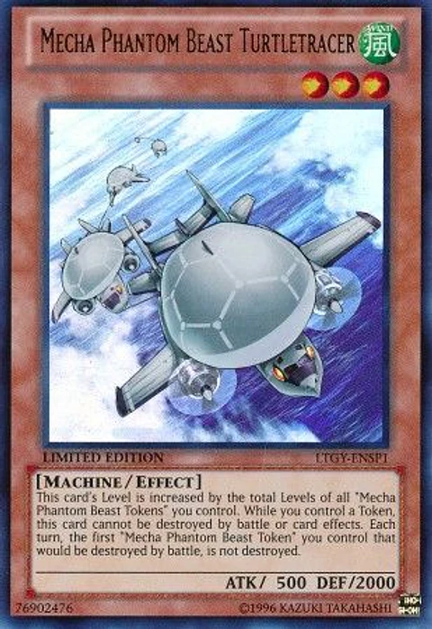Mecha Phantom Beast Turtletracer - LTGY-ENSP1 - Ultra Rare Limited Edition (español)