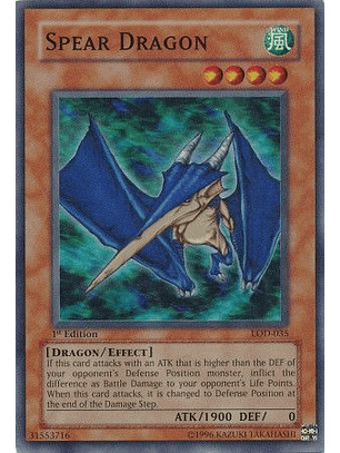 Spear Dragon - LOD-035 - Super Rare