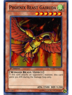 Phoenix Beast Gairuda - HA07-EN033 - Super Rare