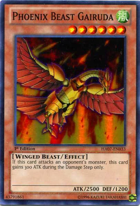 Phoenix Beast Gairuda - HA07-EN033 - Super Rare