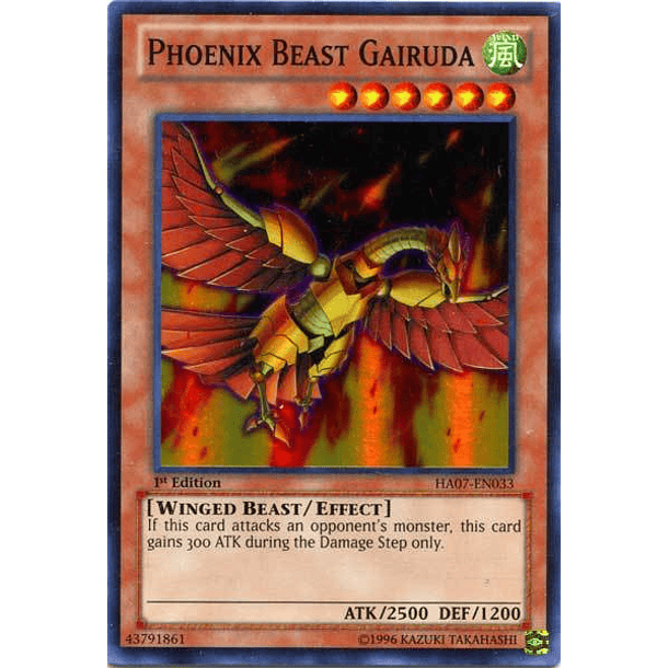 Phoenix Beast Gairuda - HA07-EN033 - Super Rare