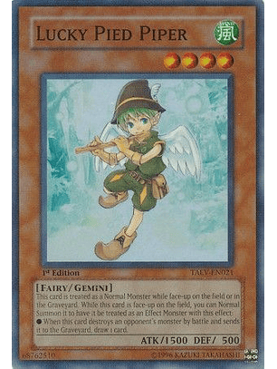 Lucky Pied Piper - TAEV-EN021 - Super Rare