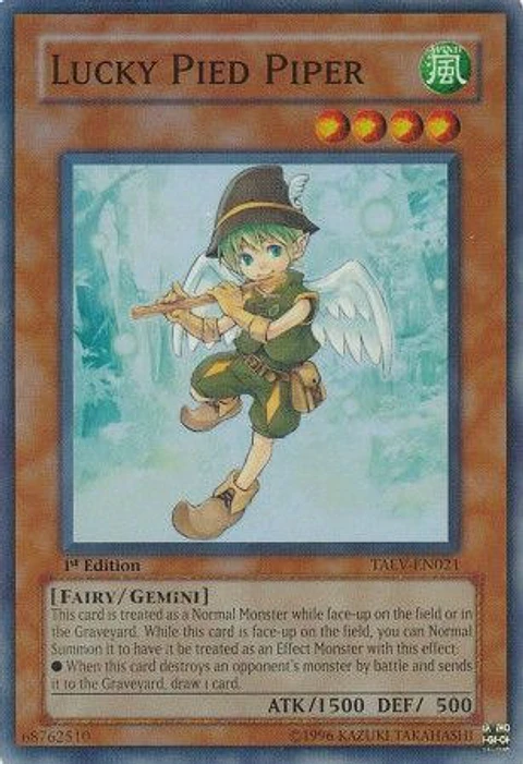 Lucky Pied Piper - TAEV-EN021 - Super Rare