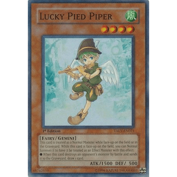Lucky Pied Piper - TAEV-EN021 - Super Rare